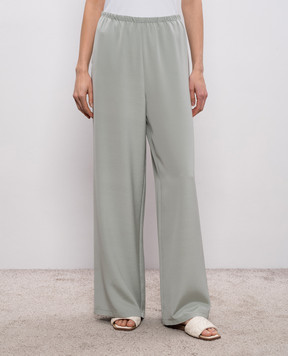 Max Mara Green MAGA silk pants MXPMAGA