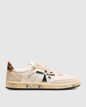 Premiata Beige suede sneakers Bskt Clay BSKTCLAD8472
