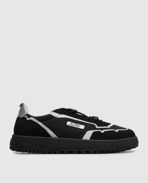 AUTRY Black Wildpace combination sneakers LDLMMQ01