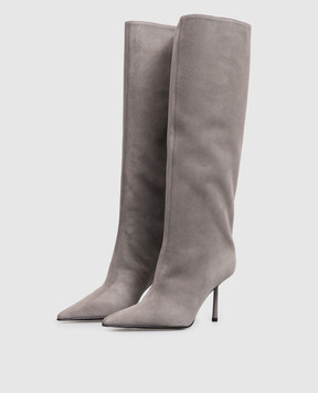 Le Silla BELLA gray suede boots 4236C080BMPPVEP