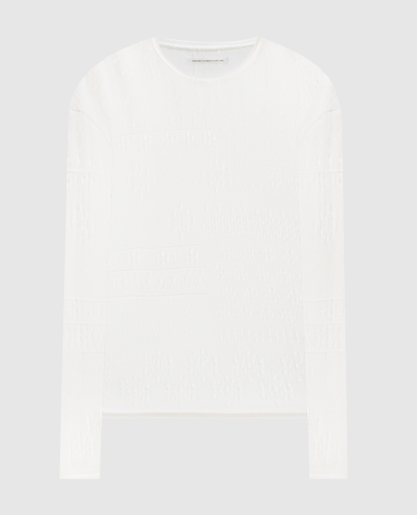 

White patterned jumper Y`S Yamamoto