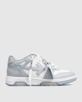 Off-White Out Of Office leather sneakers with logo print W259C9L006