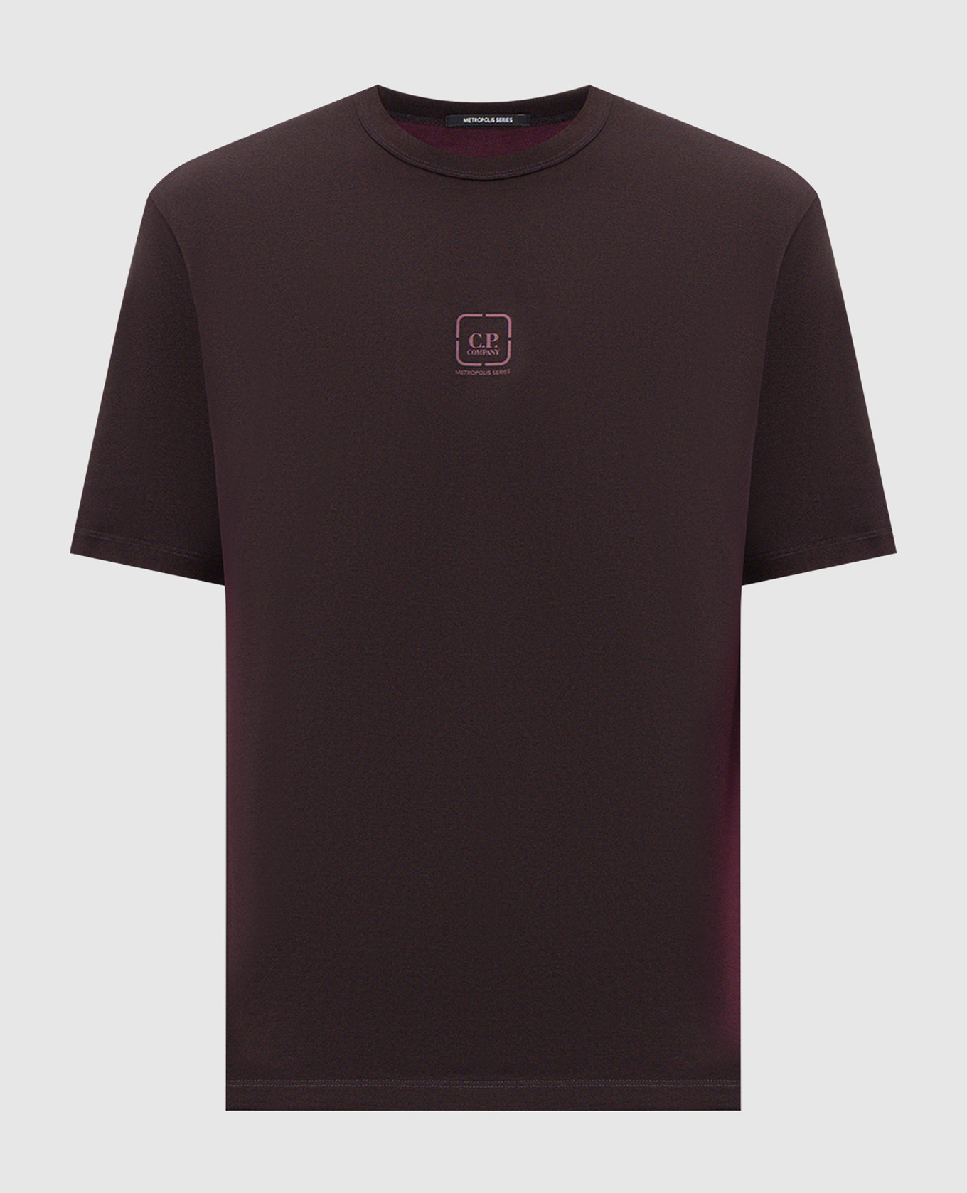 Purple T-shirt with logo print