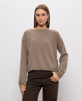 Woolrich Brown wool sweater CFWWKN2044FRUF0574