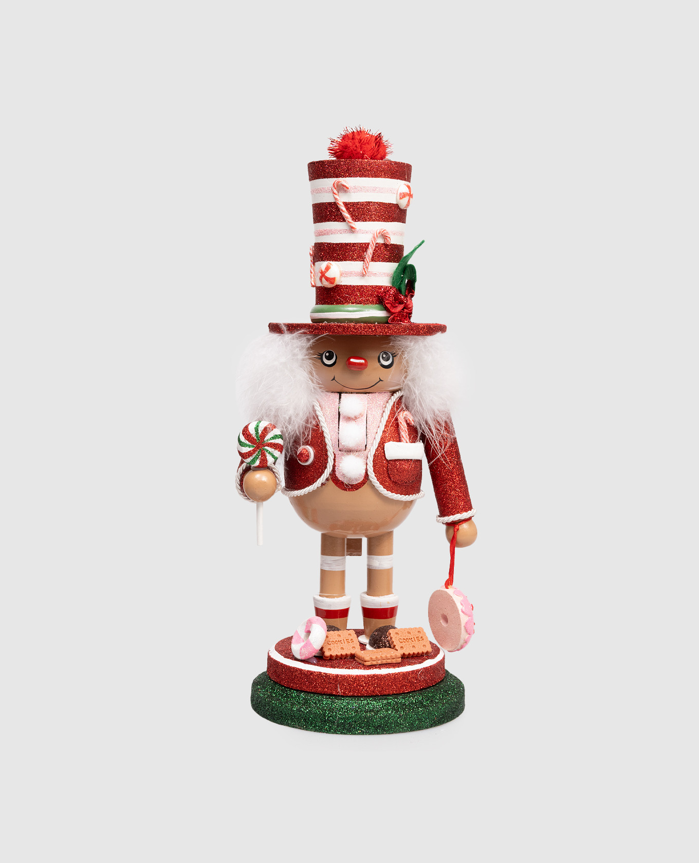 

Red Hollywood Gingerbread Boy-Nutcrackers Figurine Kurt Adler
