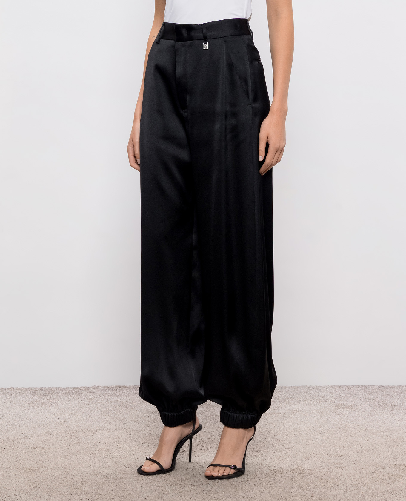 Black joggers Giuseppe Di Morabito Milano 3