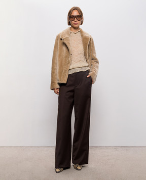 Babe Pay Pls Reversible sheepskin jacket 2618ASTRAGAN