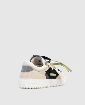 Off-White Beige 3.0 Off Court combo sneakers OMIA29KS26LEA002