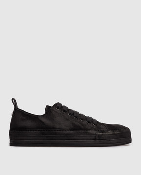 Ann Demeulemeester Black suede Nono sneakers B0012588LT147