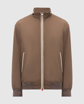 Kiton Brown jacket UW2314V0822H