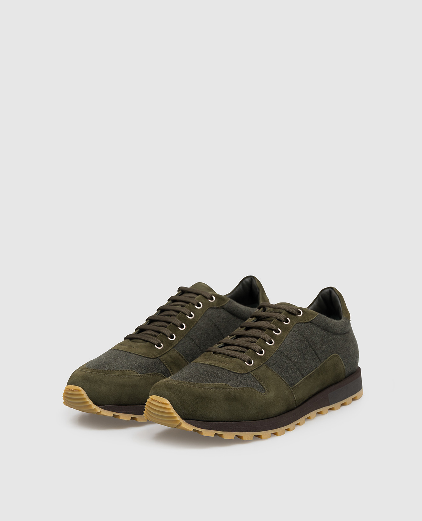 Green combination sneakers ISAIA 2