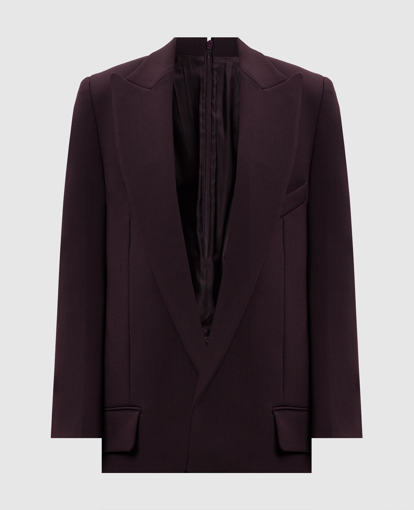 

Purple jacket with wool Victoria Beckham, Violet