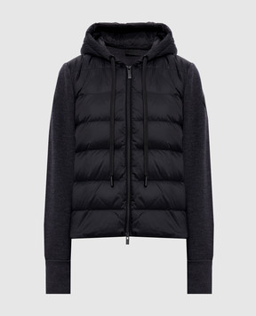 Moncler Black combination jacket L20939B00019M1131