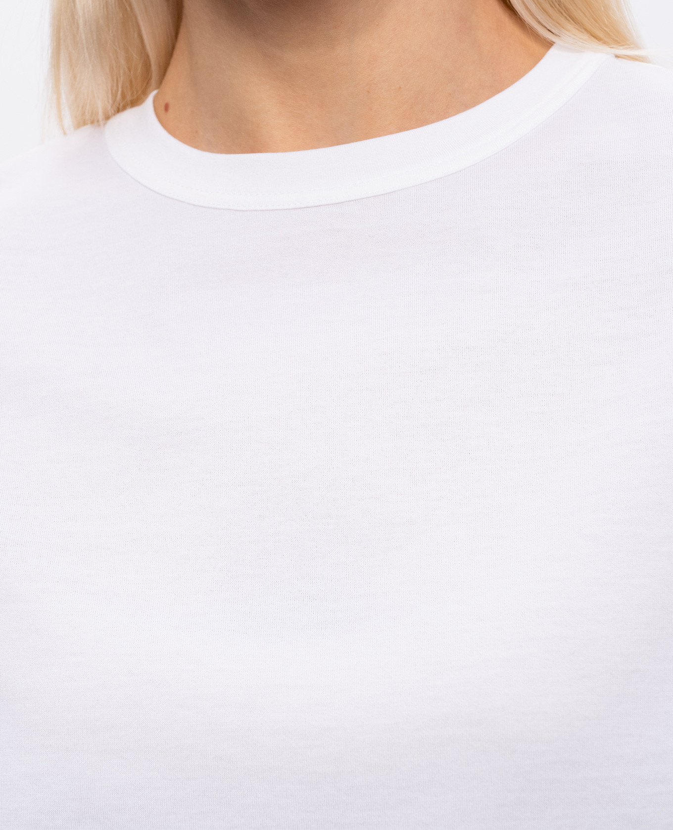 White T-shirt with chain Brunello Cucinelli 5