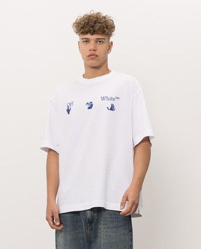 Off-White Bacco Arrow White T-Shirt 44MAA120F26J018