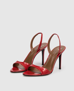 Giuseppe Zanotti Clandestino red patent leather sandals E500001