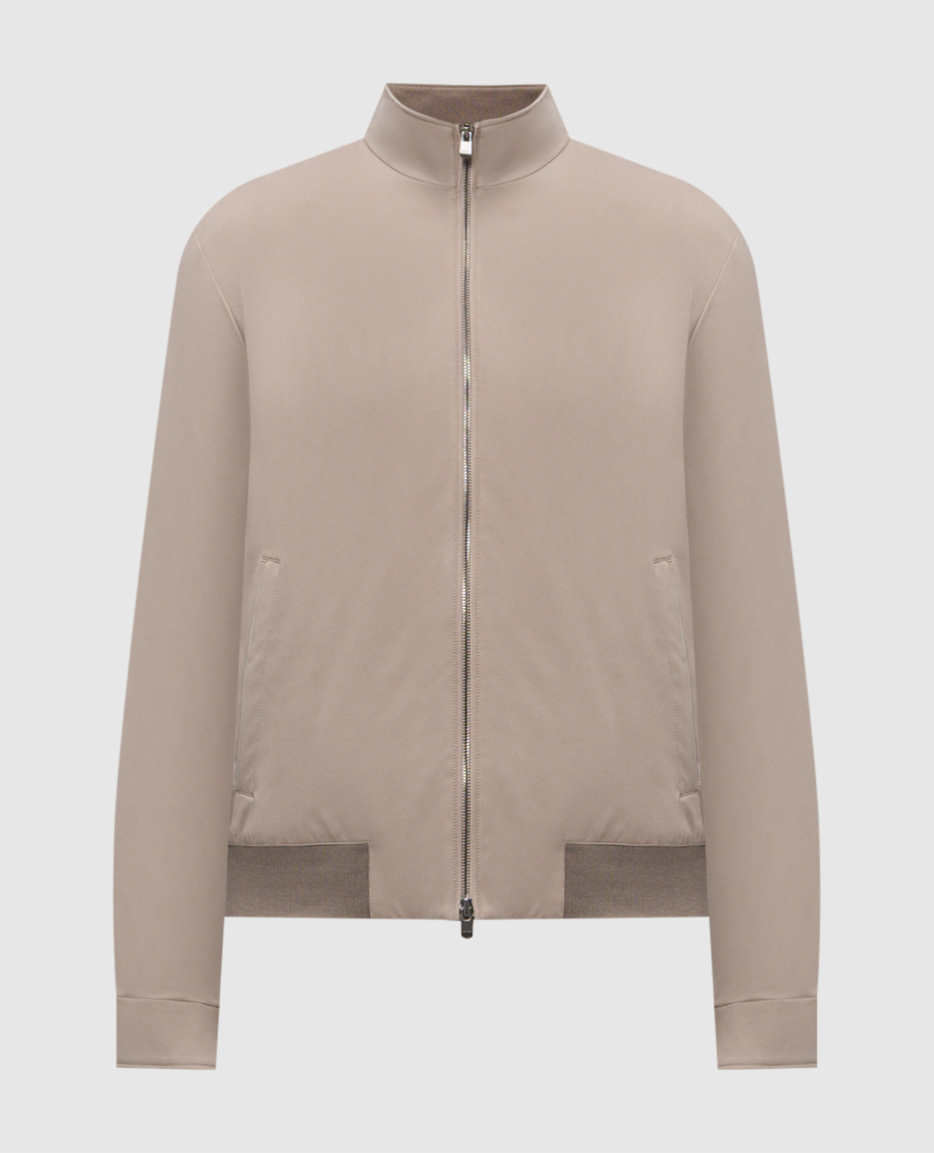 jacket with logo Agnona