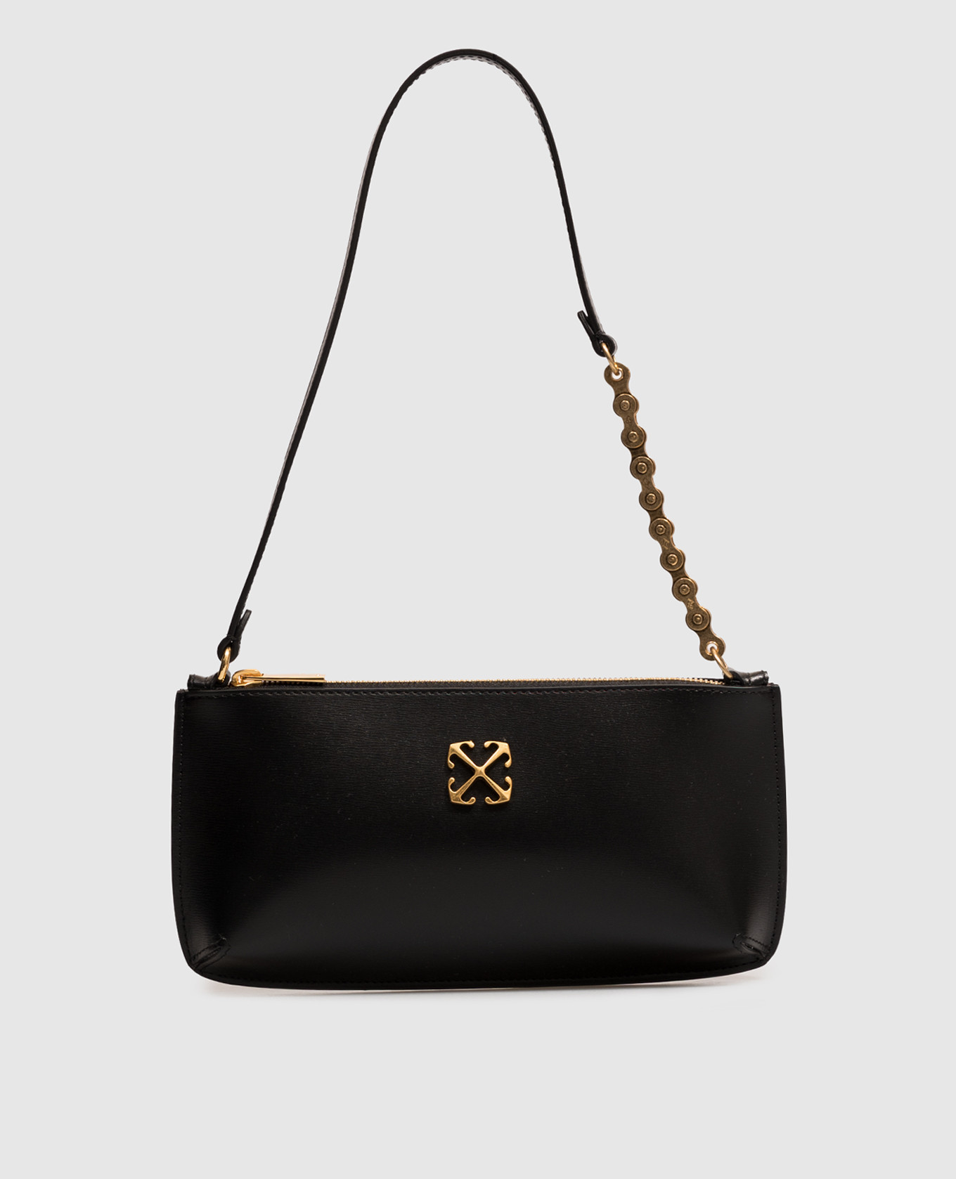 Black leather Jitney 1.0 bag