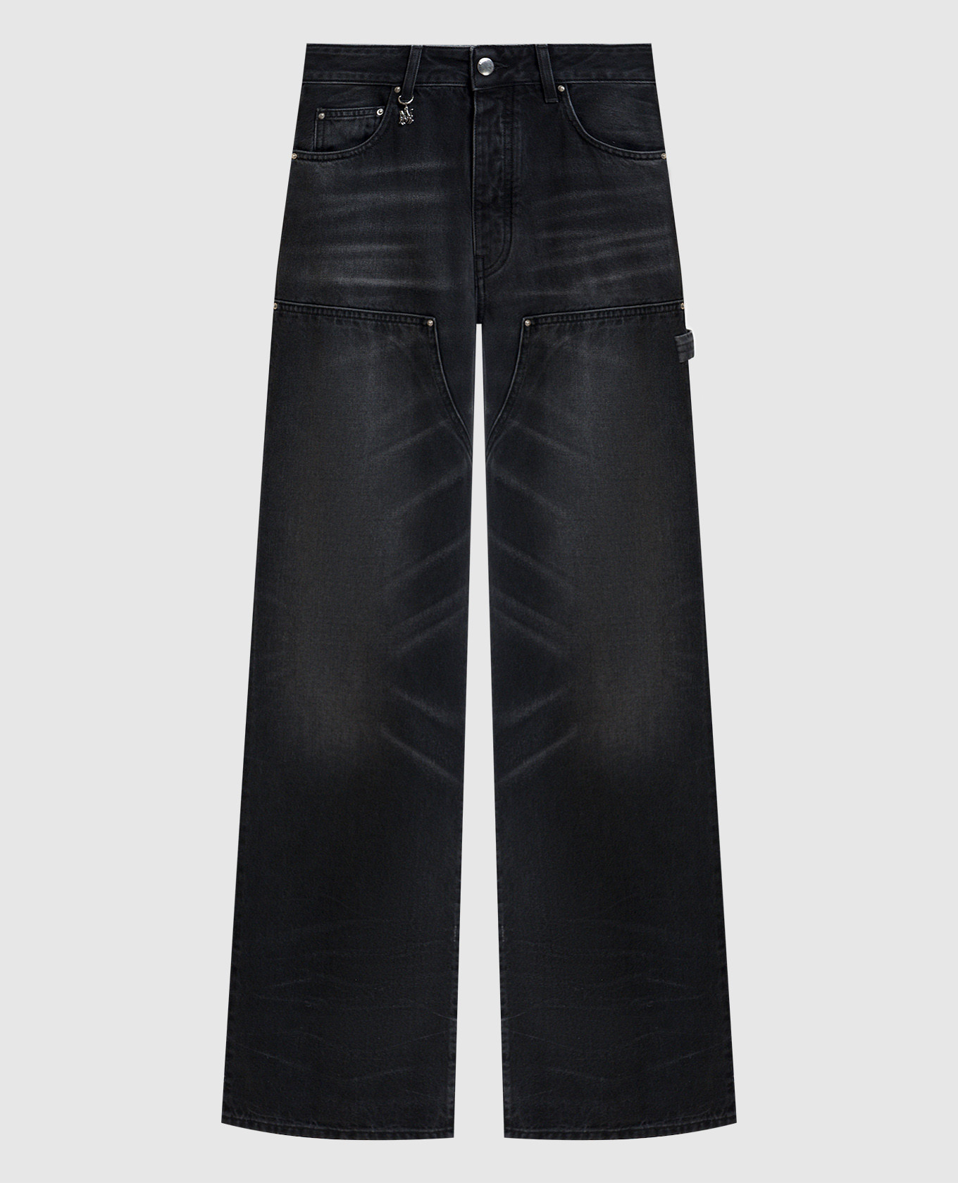 

Black jeans with a worn effect AMIRI