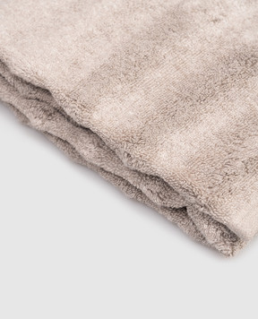 Hamam Beige terry hand towel ASH RIBBED ASHRIBBEDHANDTOWEL