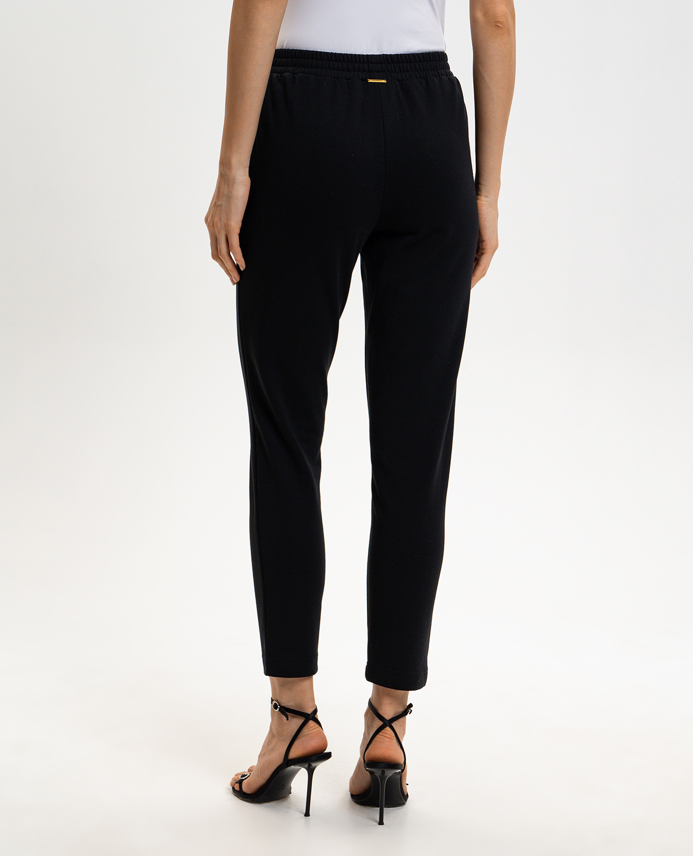 

Black sweatpants with crystals Twinset