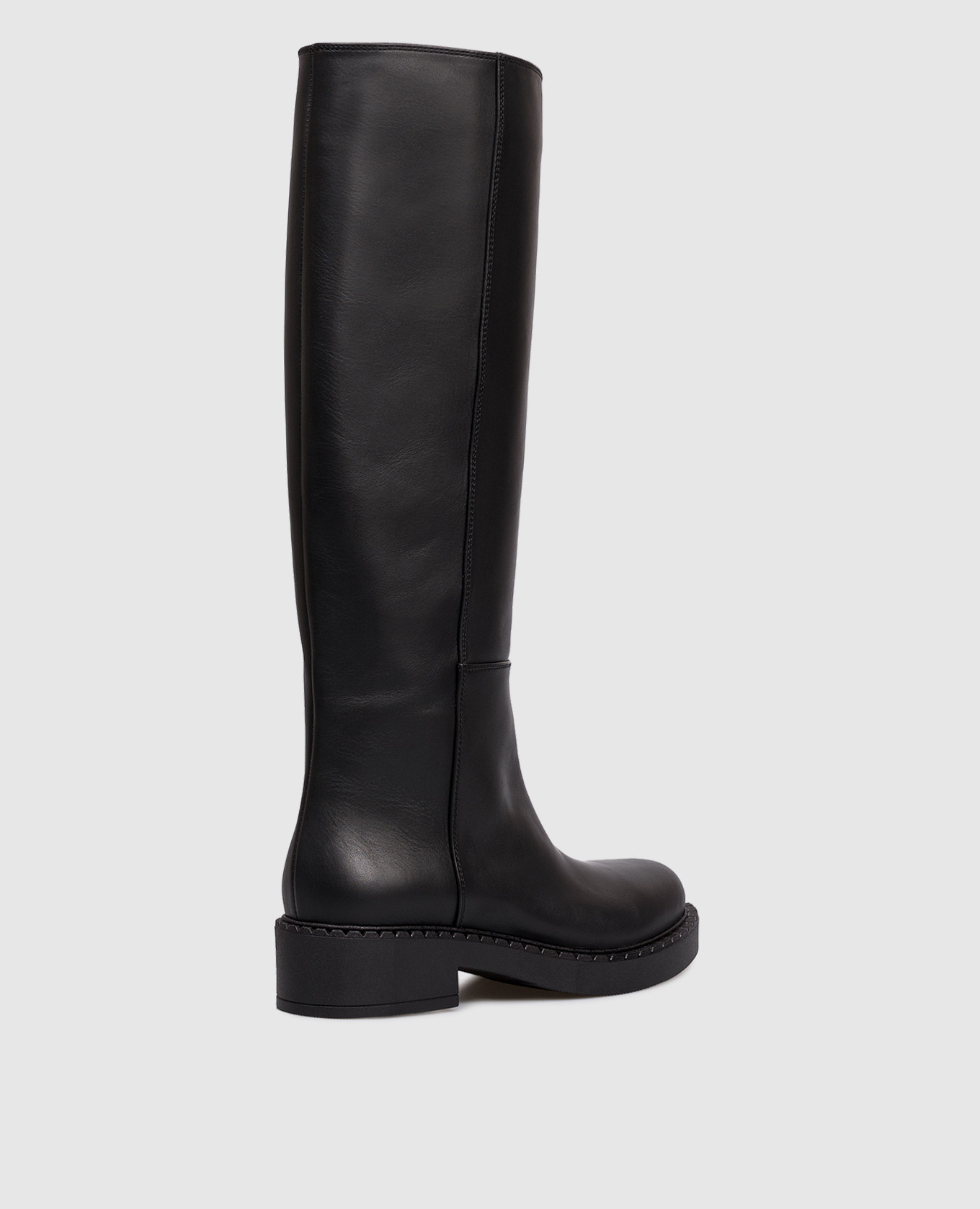 

Black leather boots Babe Pay Pls