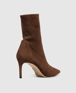 Stuart Weitzman Brown suede ankle boots STUART POWER SJ973
