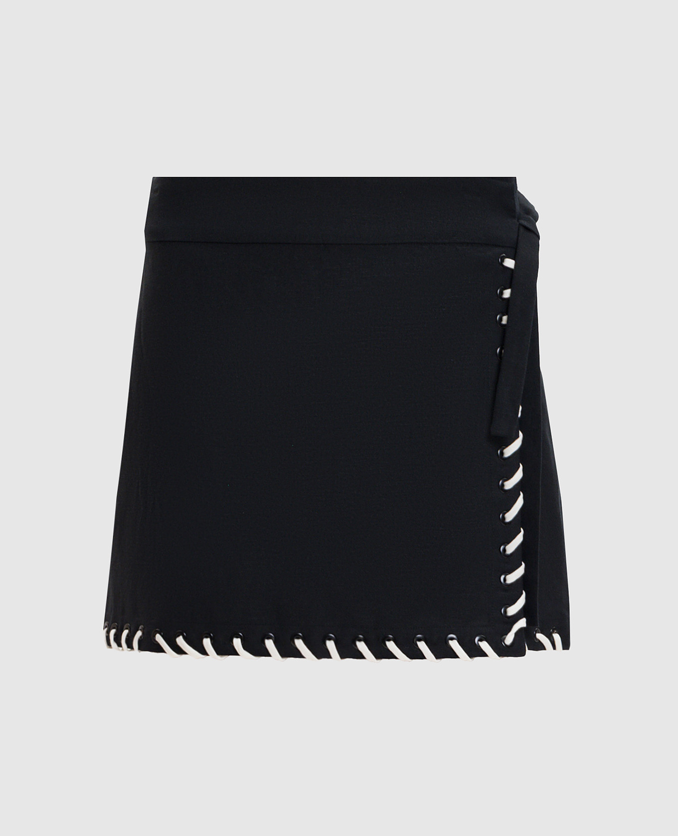 

Black mini skirt with a smell Simkhai