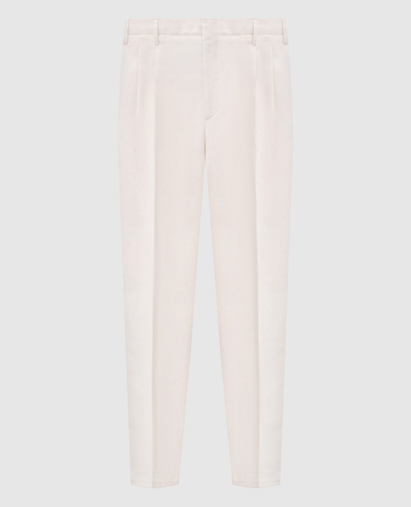 

Beige linen pants Brunello Cucinelli