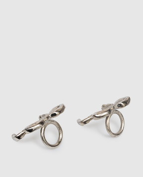 Bitossi Home Set of silver napkin rings LTS02423