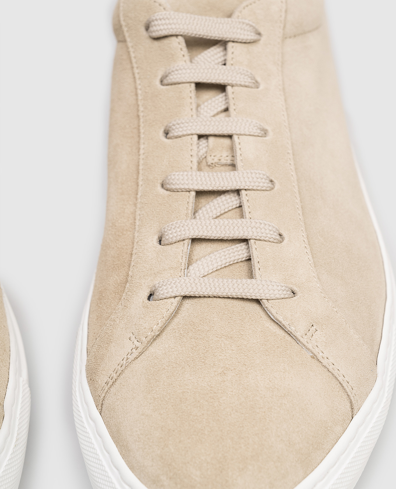 Beige suede sneakers BOLDINI MooRER 5