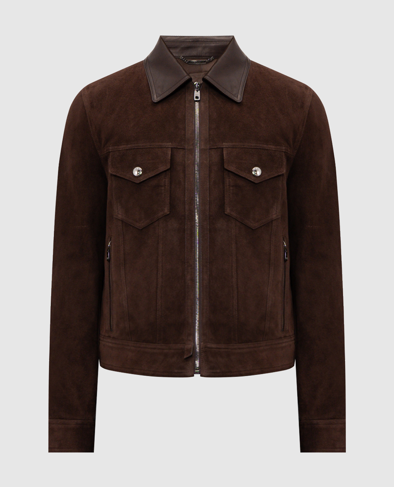 

Brown suede jacket Dolce&Gabbana