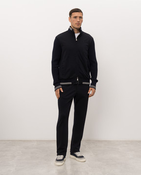 CAPOBIANCO Blue wool tracksuit 21M458BT00C21M704BT00