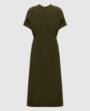 Victoria Beckham Eleanor green dress 1426WDR007752A