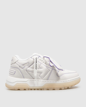 Off-White Out Of Office Chunky White Leather Sneakers OF05740101