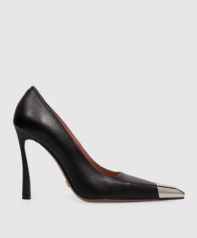 Chaussures en cuir noir
