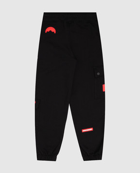 Sprayground Children's black joggers Touch of Red SPY1507GBLK