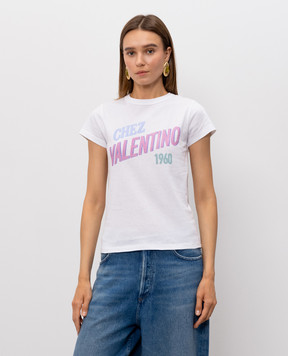Valentino White T-shirt 9B3MG26MAA8