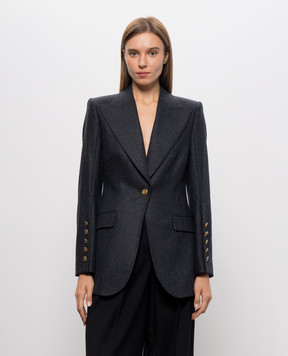 Dolce&Gabbana Gray wool jacket F2JBNTFU291
