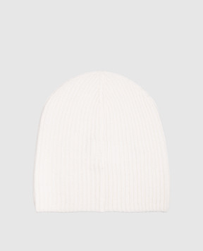 Allude Ivory cashmere hat 26511244