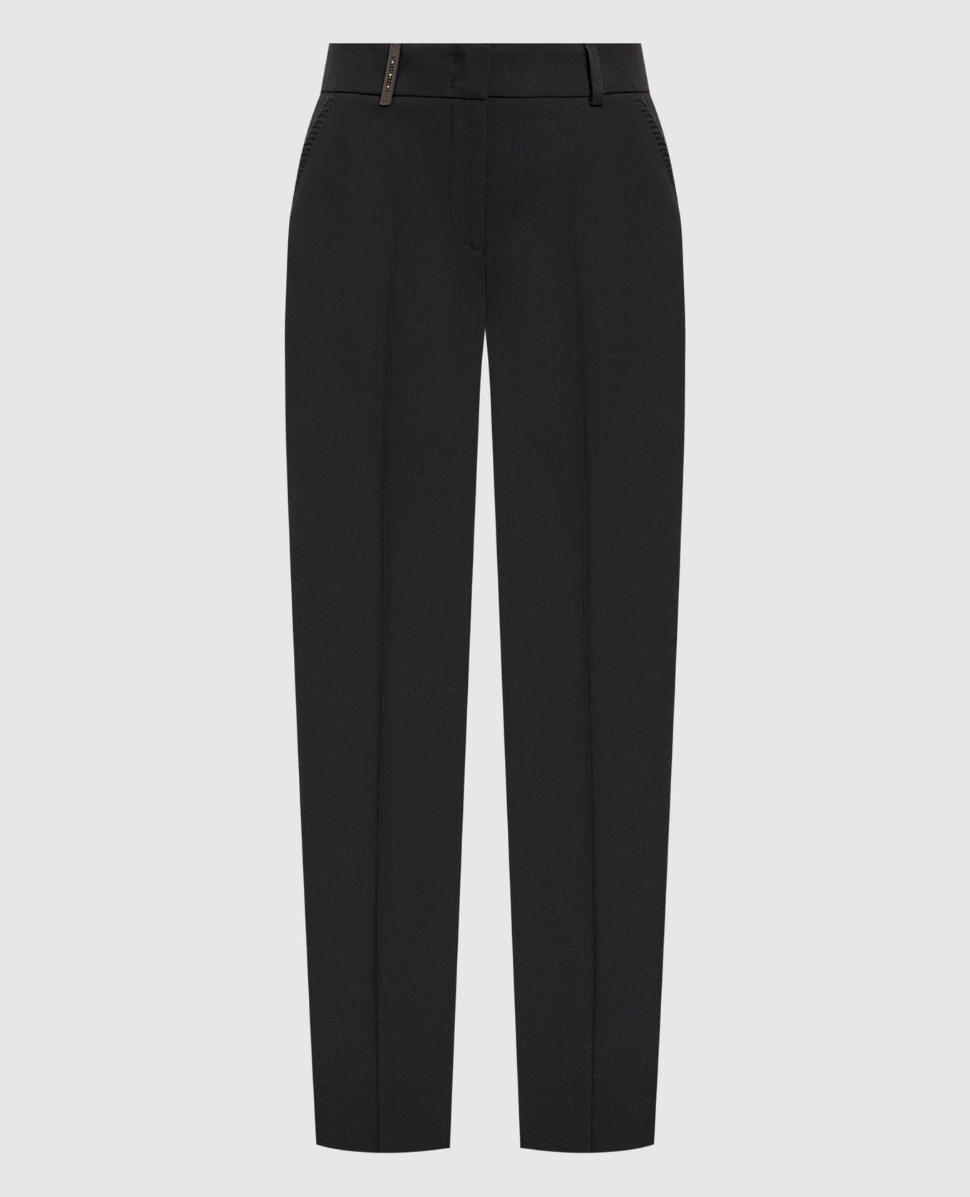 Brown wool pants