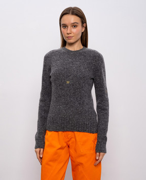 JW Anderson Gray wool sweater KW1452YN0458