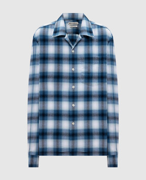 JW Anderson Blue checkered shirt SH0399PG1889