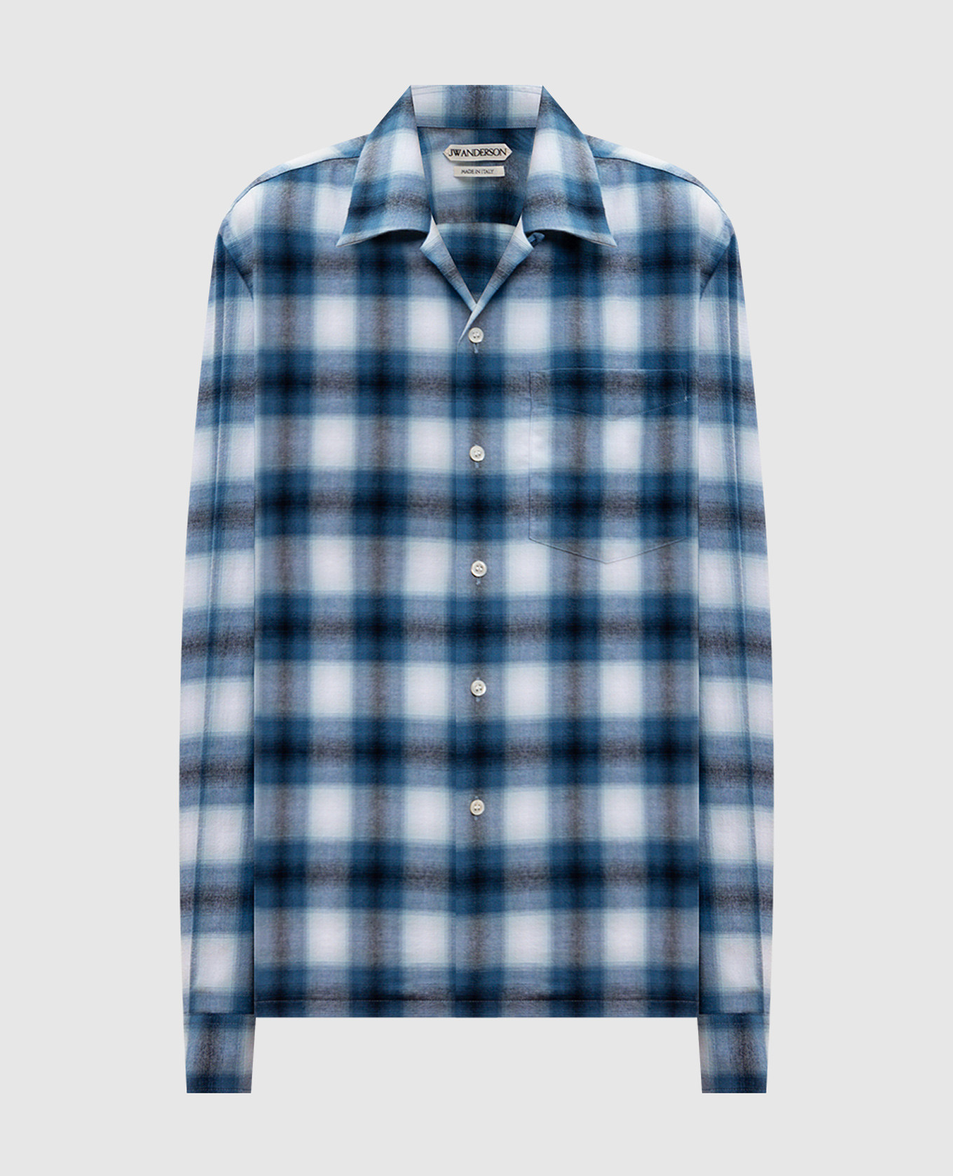 

Blue checkered shirt JW Anderson