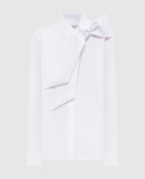 Saint Laurent White shirt with ascot collar 865302Y1H48