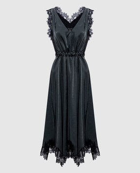 3.1 Phillip Lim Black dress with lace S26191100SKY