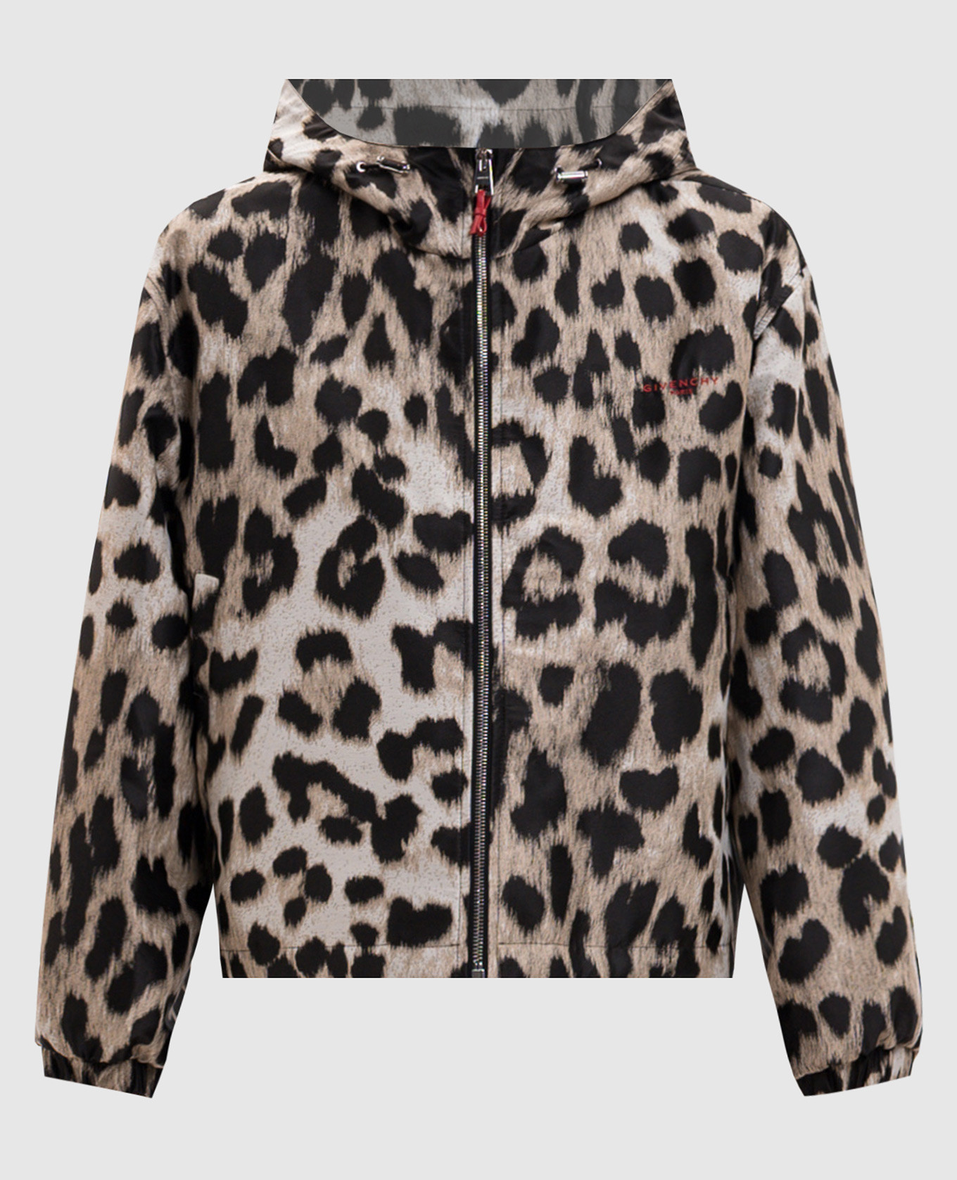 leopard print windbreaker Givenchy