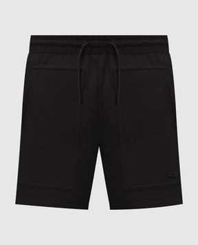 Mackage Elwood black shorts with textured logo ELWOODR