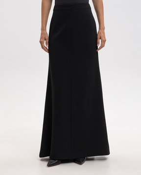 Jil Sander Black wool skirt J02MA0415J40356