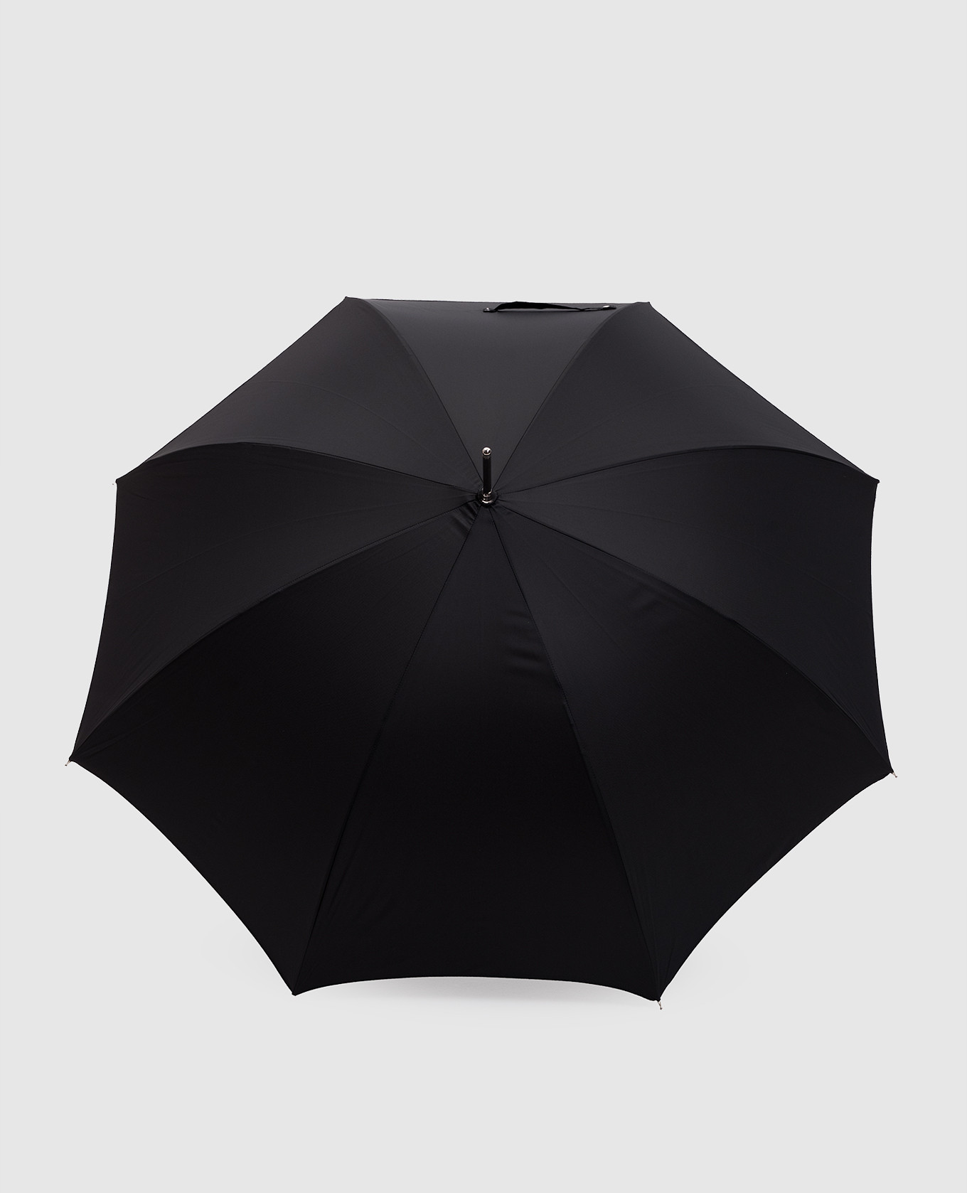 

Black umbrella-cane Silver Skull Pasotti